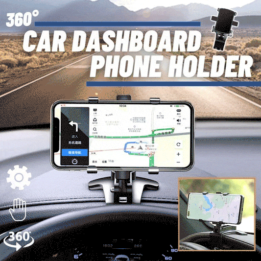 MULTIFUNCTIONAL CAR DASHBOARD MOBILE PHONE HOLDER